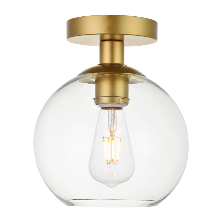 Baxter Flush Mount in Brass by Living District
