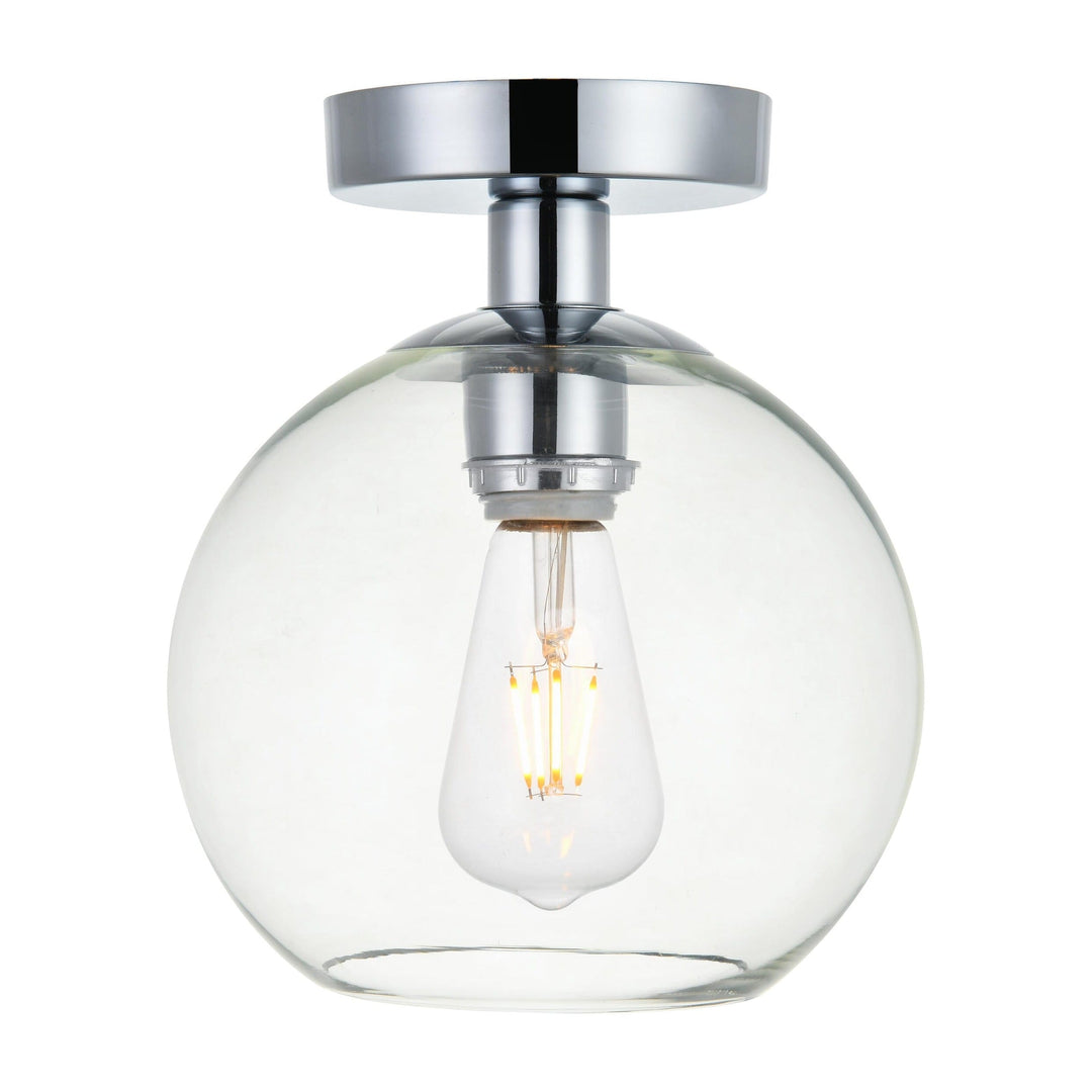 Baxter Flush Mount in Chrome by Living District