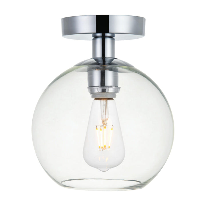 Baxter Flush Mount in Chrome by Living District