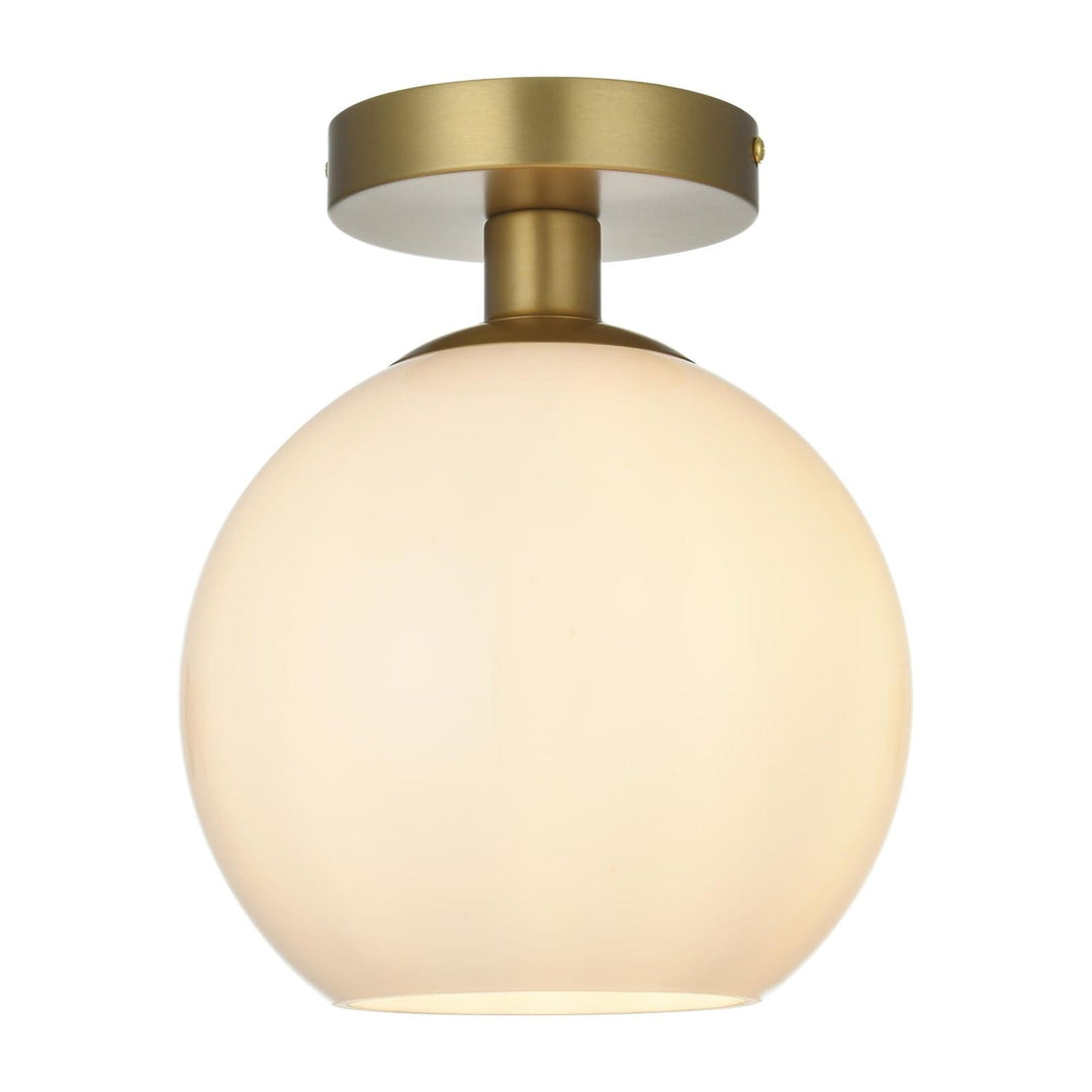 Baxter Flush Mount in Satin Gold by Living District