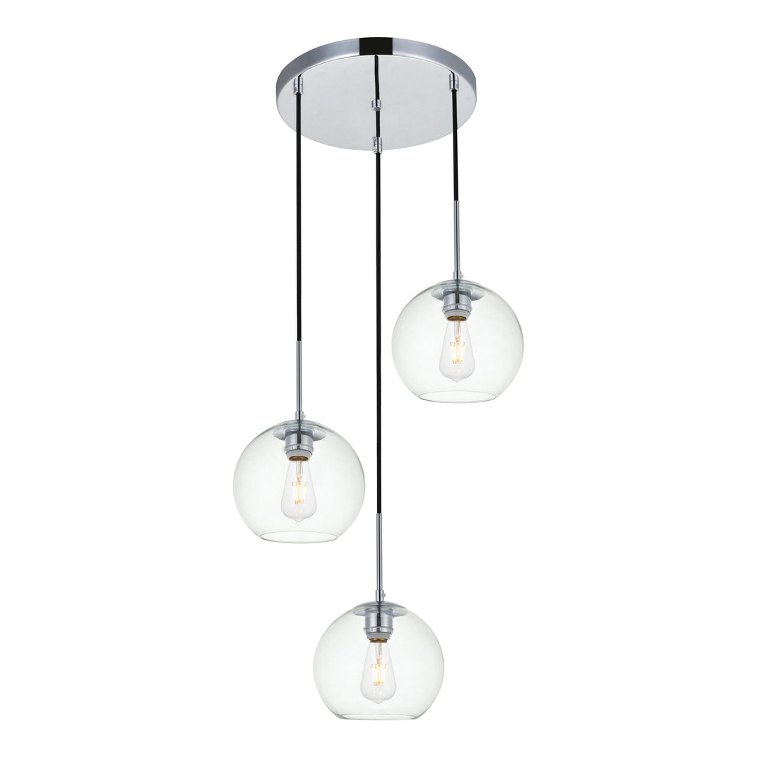 Baxter Pendant in Chrome by Living District