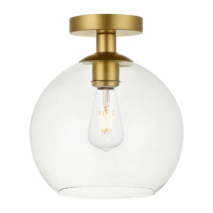 Baxter Flush Mount in Brass by Living District