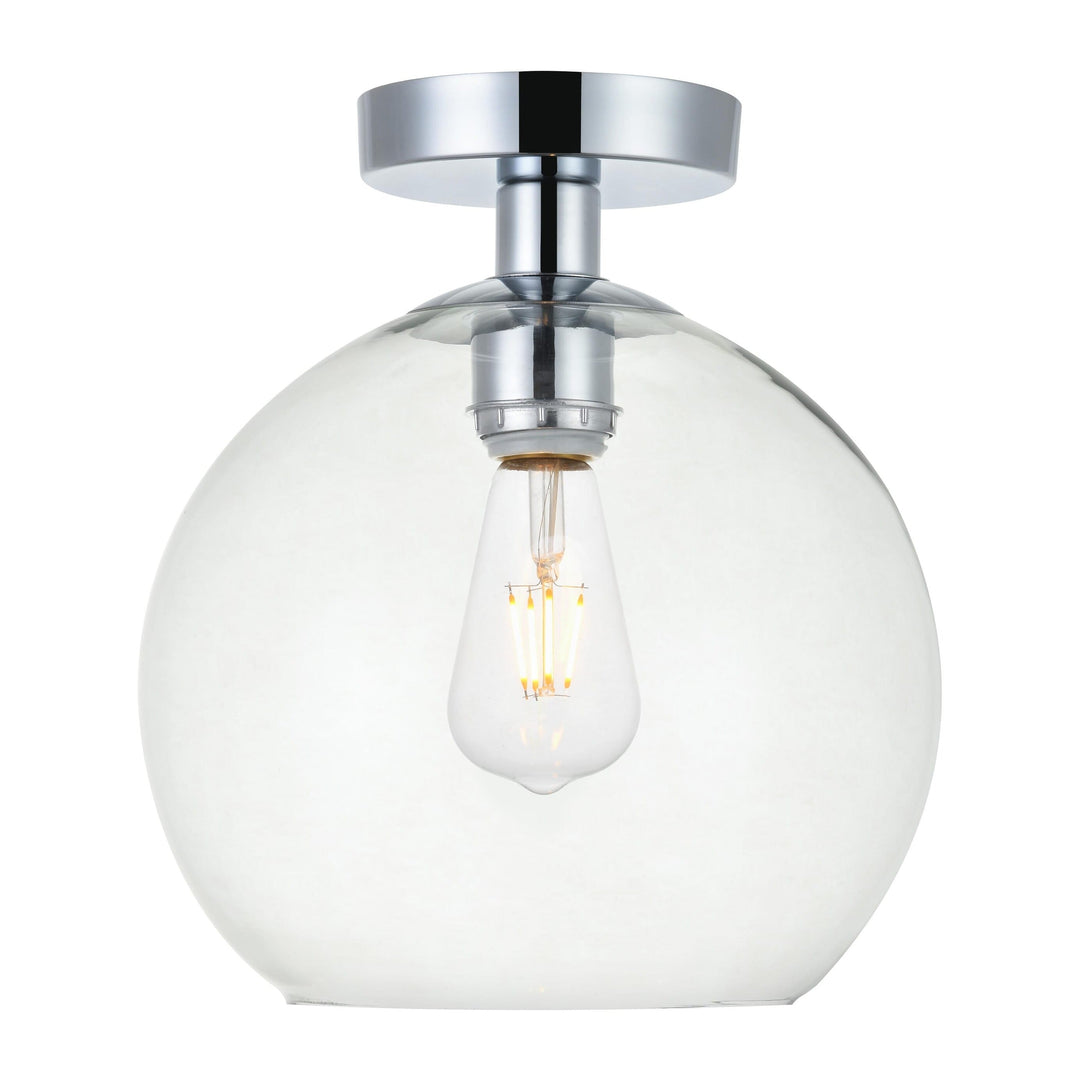Baxter Flush Mount in Chrome by Living District