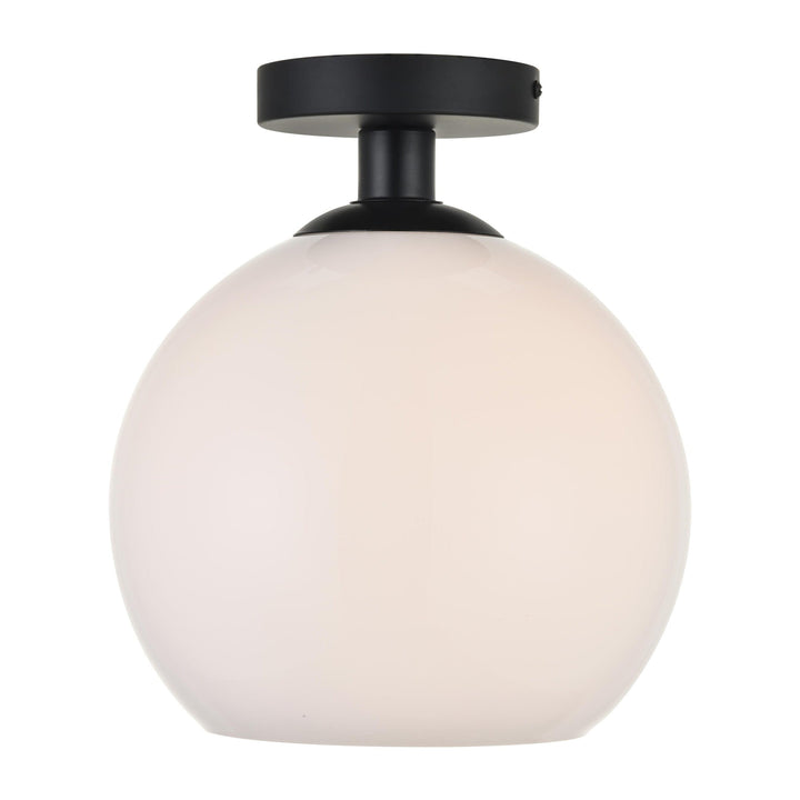 Baxter Flush Mount in Black by Living District