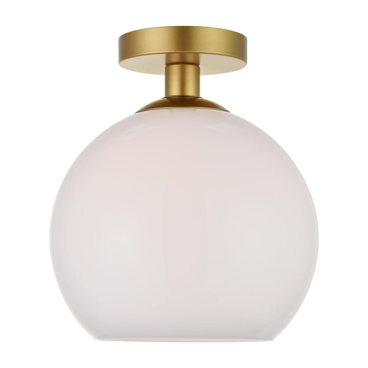 Baxter Flush Mount in Brass by Living District