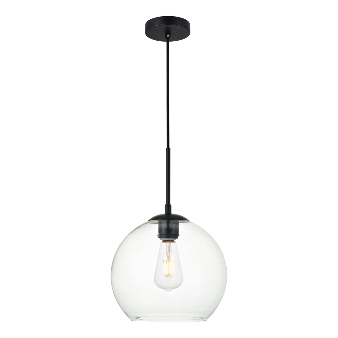 Baxter Pendant in Black by Living District