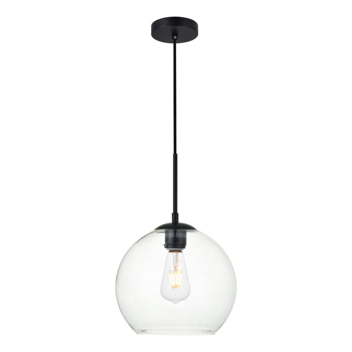 Baxter Pendant in Black by Living District