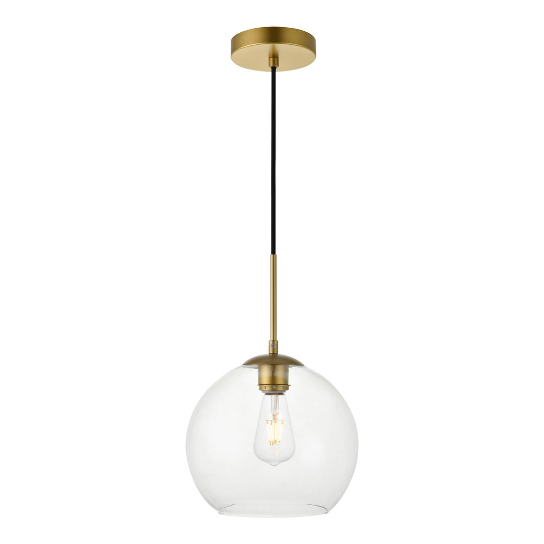 Baxter Pendant in Brass by Living District