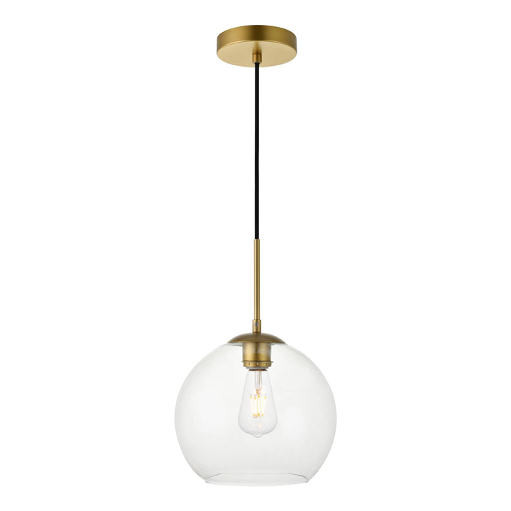 Baxter Pendant in Brass by Living District
