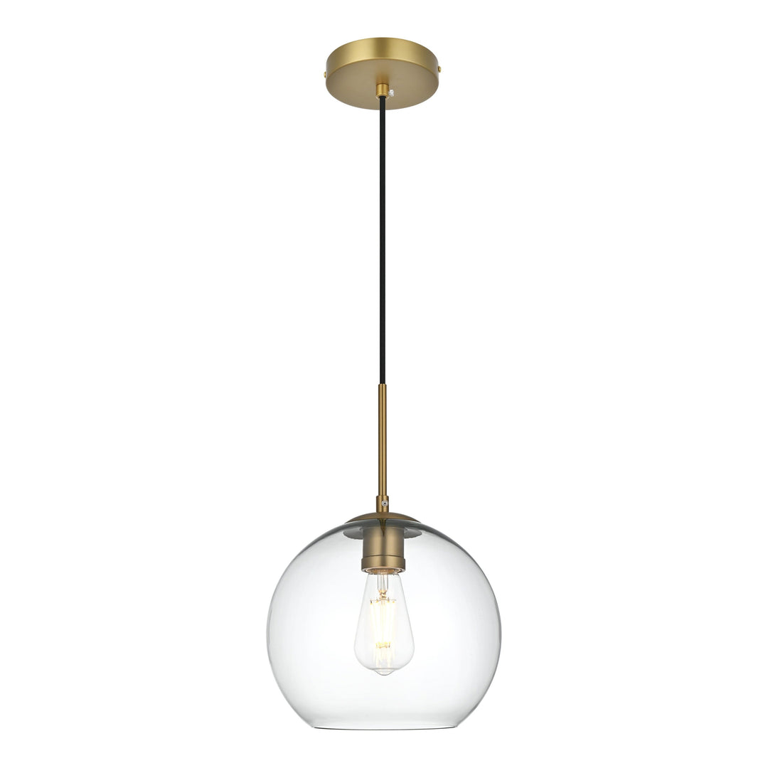 Baxter Pendant in Satin Gold by Living District