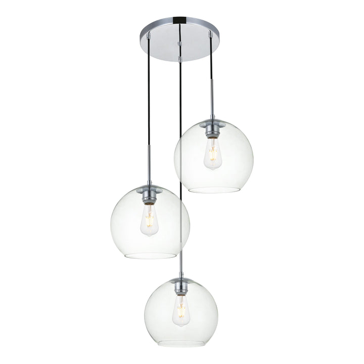 Baxter Pendant in Chrome by Living District