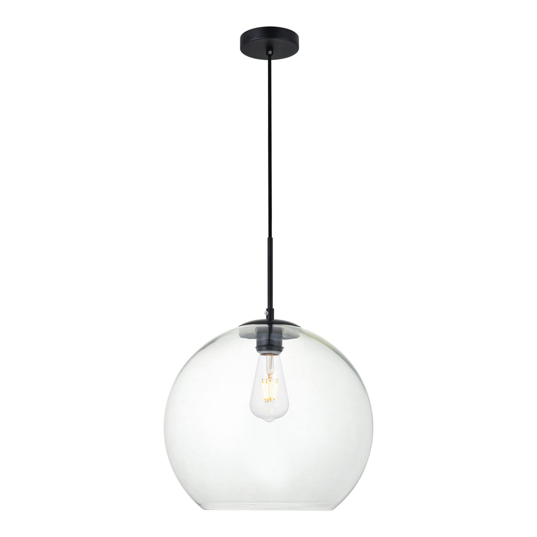 Baxter Pendant in Black by Living District