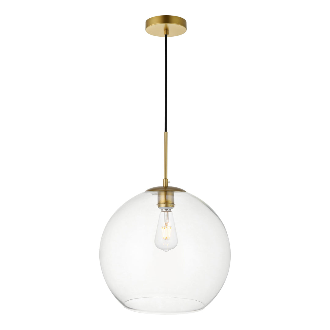 Baxter Pendant in Brass by Living District