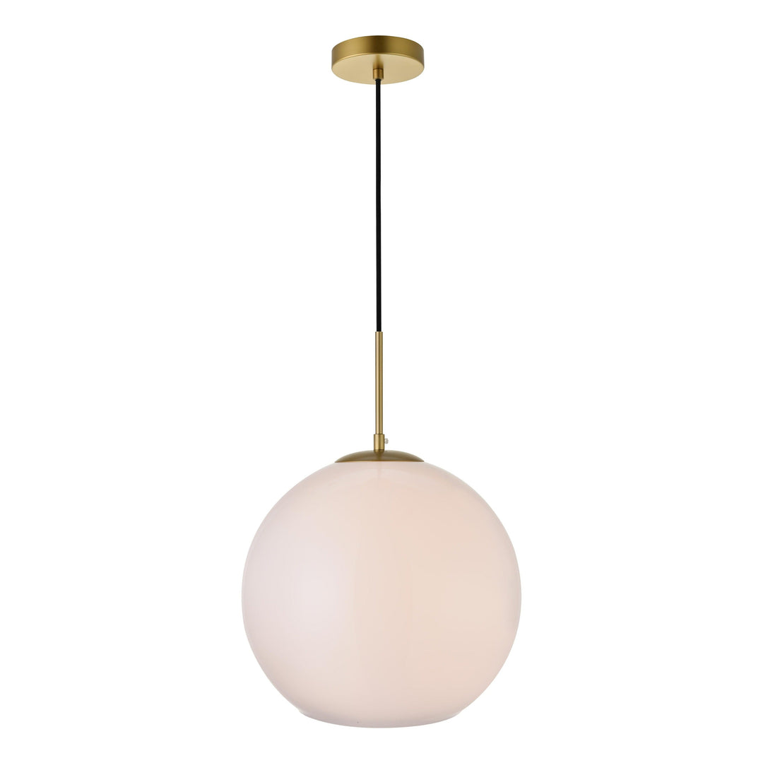 Baxter Pendant in Brass by Living District