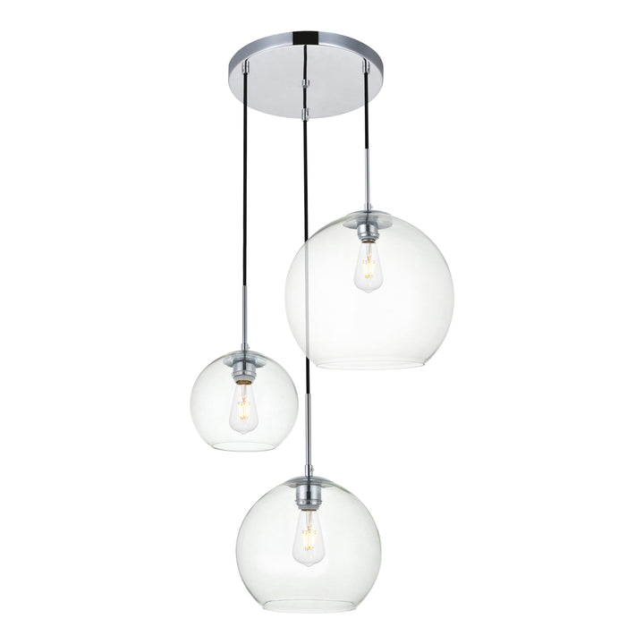 Baxter Pendant in Chrome by Living District
