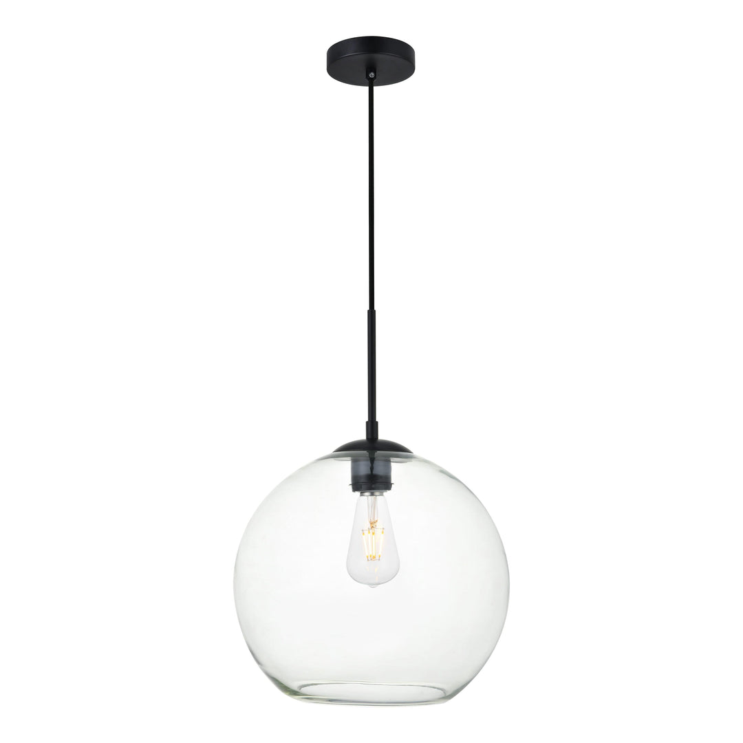 Baxter Pendant in Black by Living District