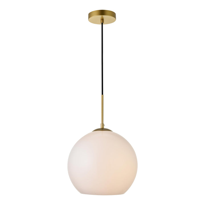 Baxter Pendant in Brass by Living District