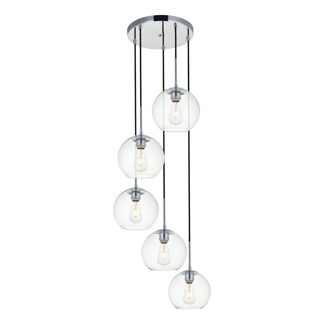Baxter Pendant in Chrome by Living District