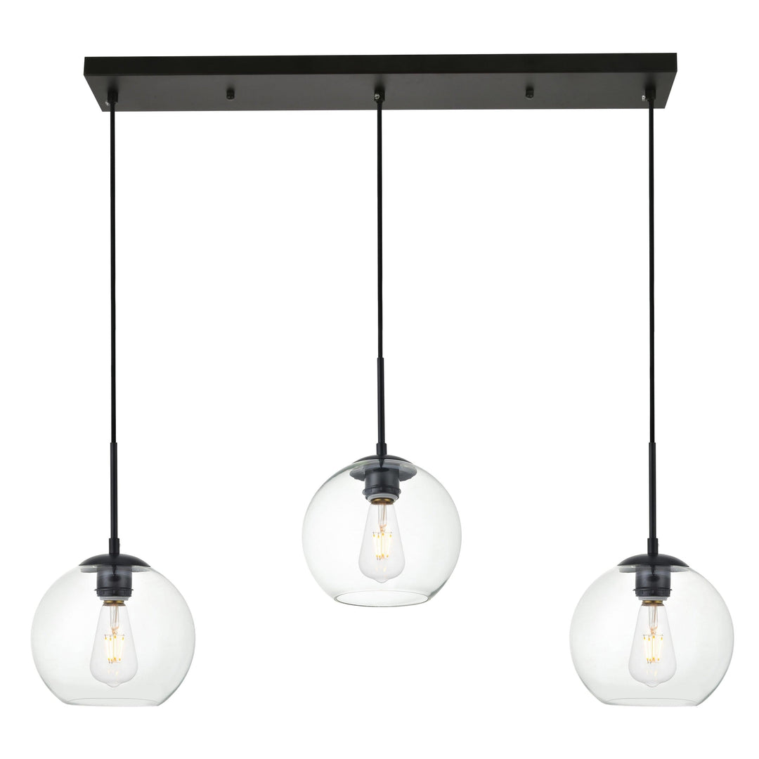 Baxter Pendant in Black by Living District