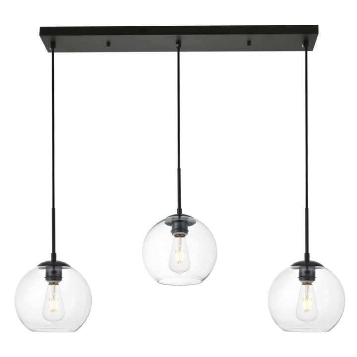 Baxter Pendant in Black by Living District