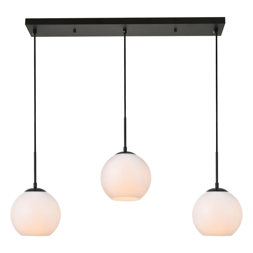 Baxter Pendant in Black by Living District