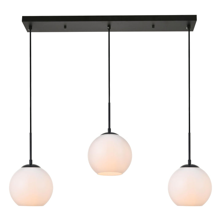Baxter Pendant in Black by Living District