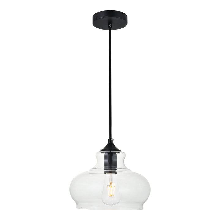 Destry Pendant in Black by Living District