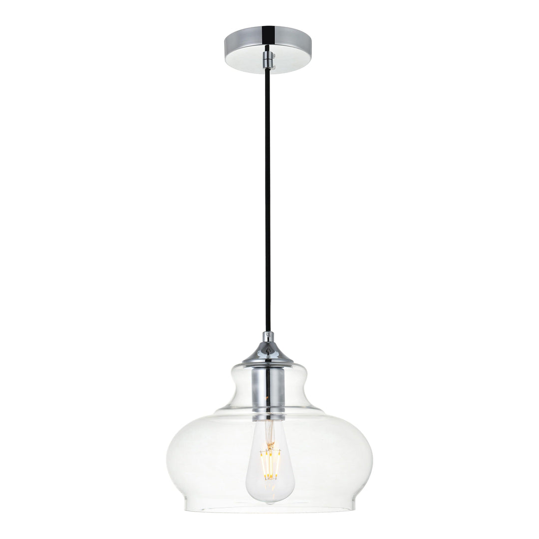 Destry Pendant in Chrome by Living District