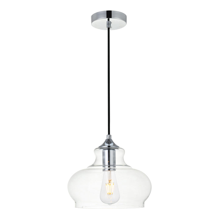 Destry Pendant in Chrome by Living District