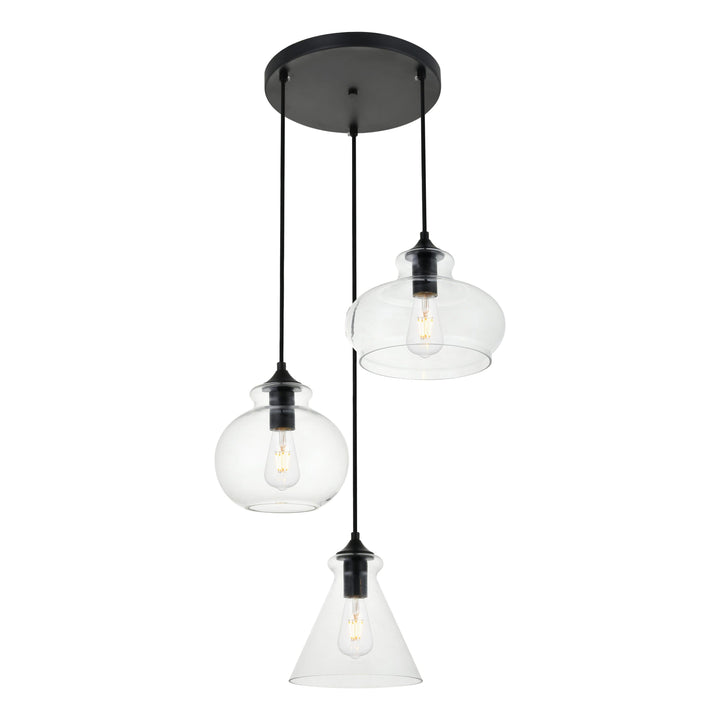 Destry Pendant in Black by Living District