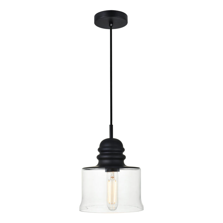 Kenna Pendant in Black by Living District