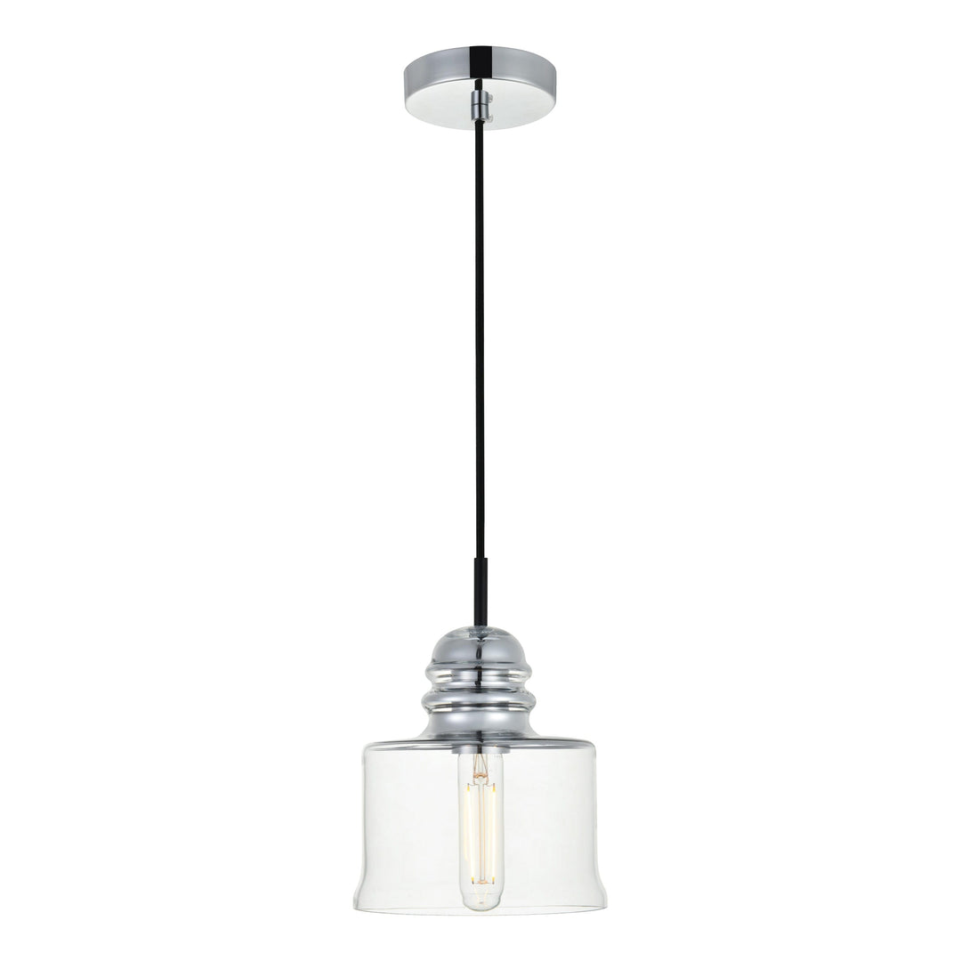 Kenna Pendant in Chrome by Living District