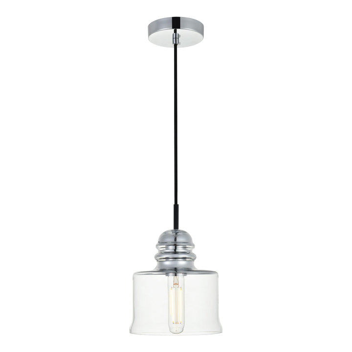 Kenna Pendant in Chrome by Living District