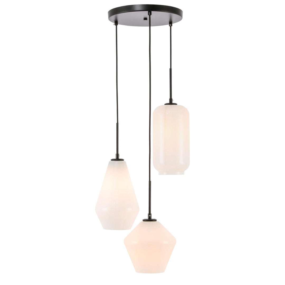 Gene Pendant in Black by Living District