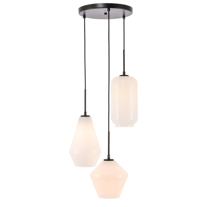 Gene Pendant in Black by Living District