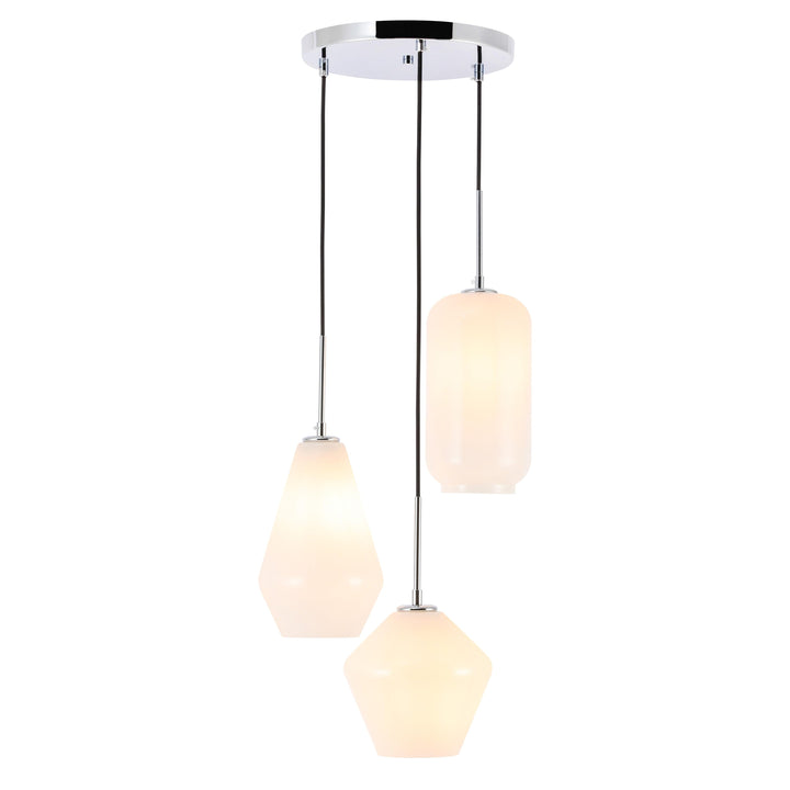 Gene Pendant in Chrome by Living District