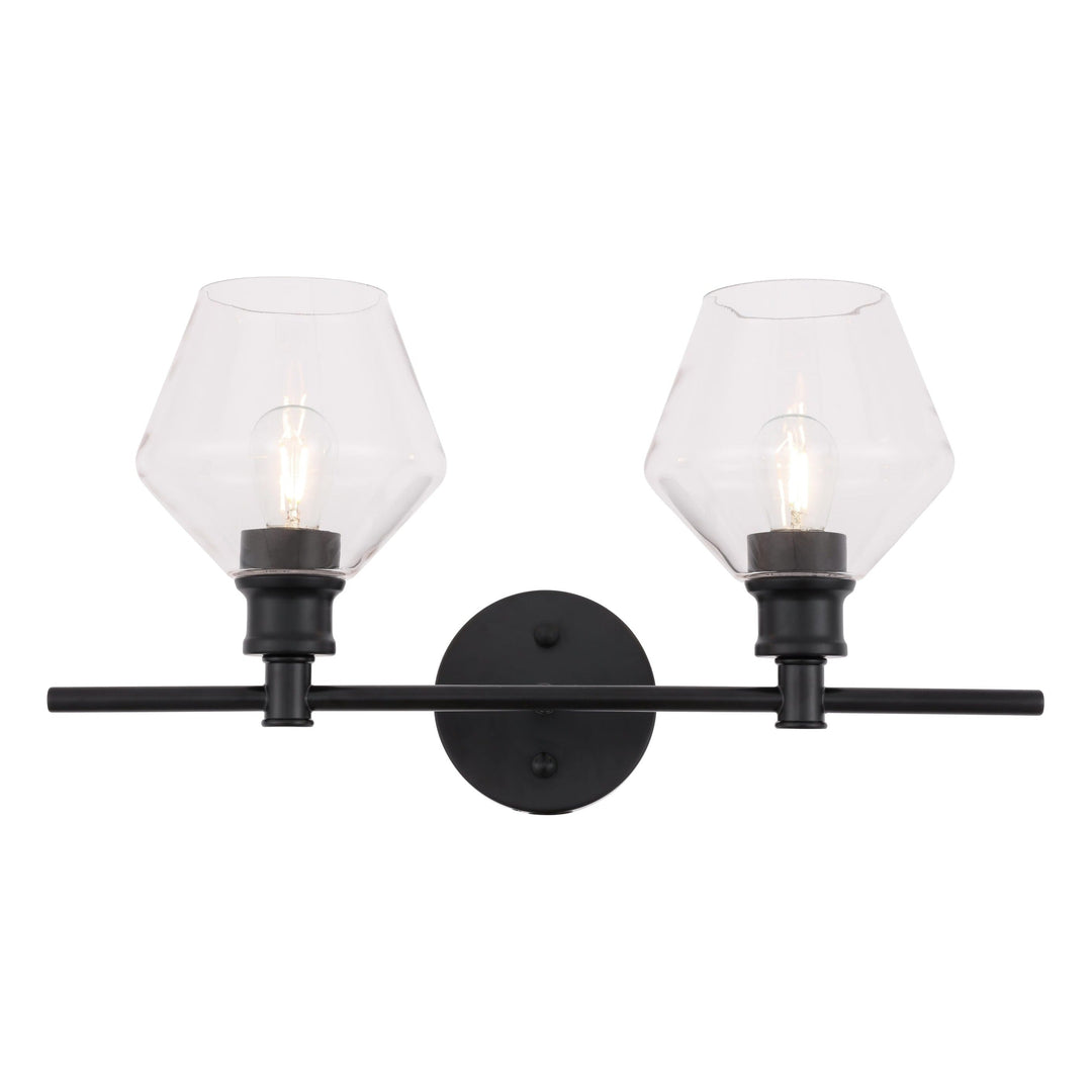Gene Vanity Light in Black by Living District