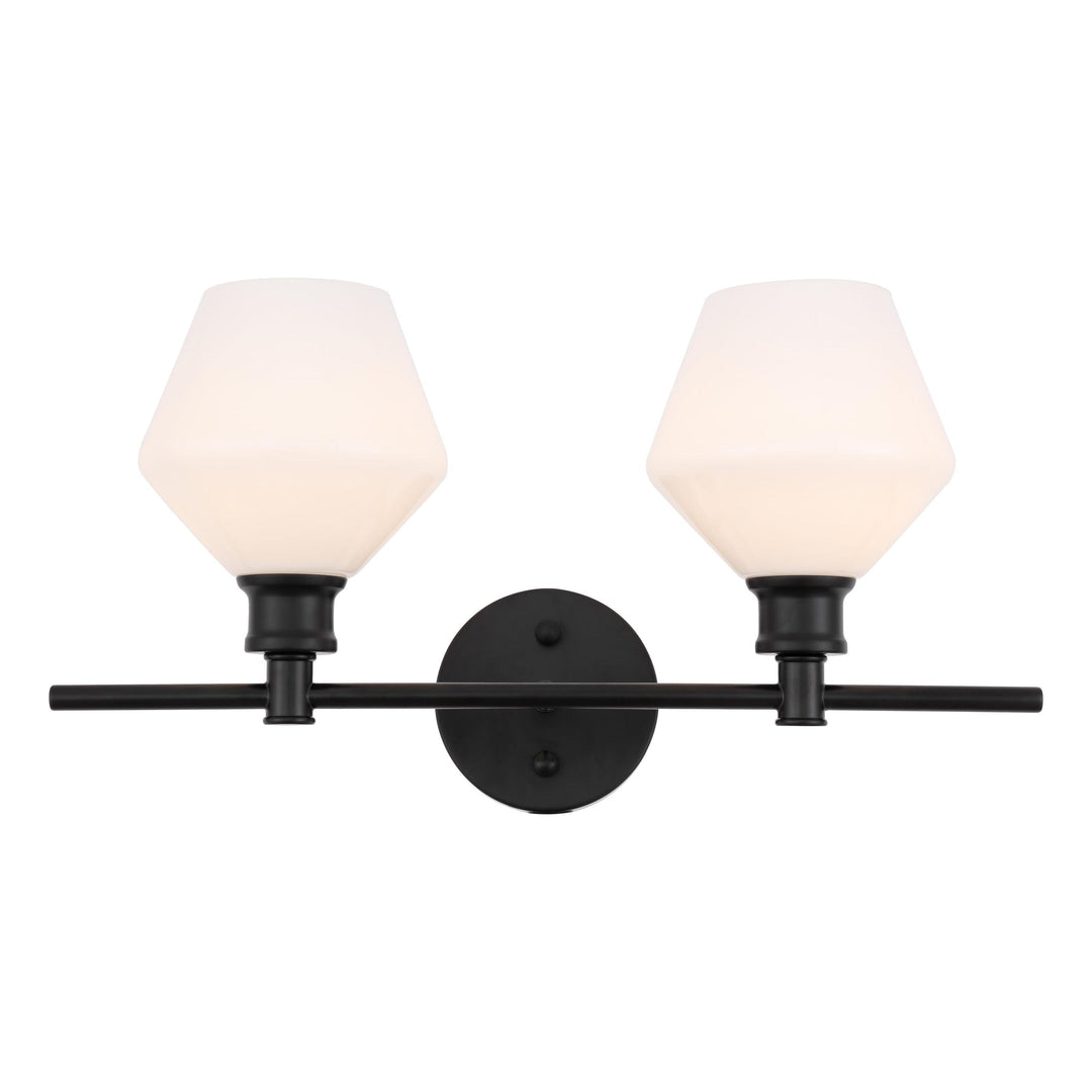 Gene Vanity Light in Black by Living District
