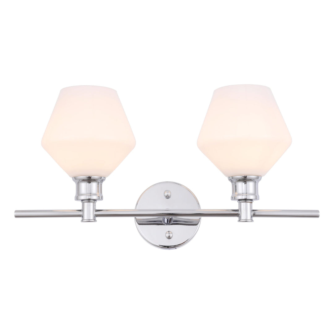 Gene Vanity Light in Chrome by Living District