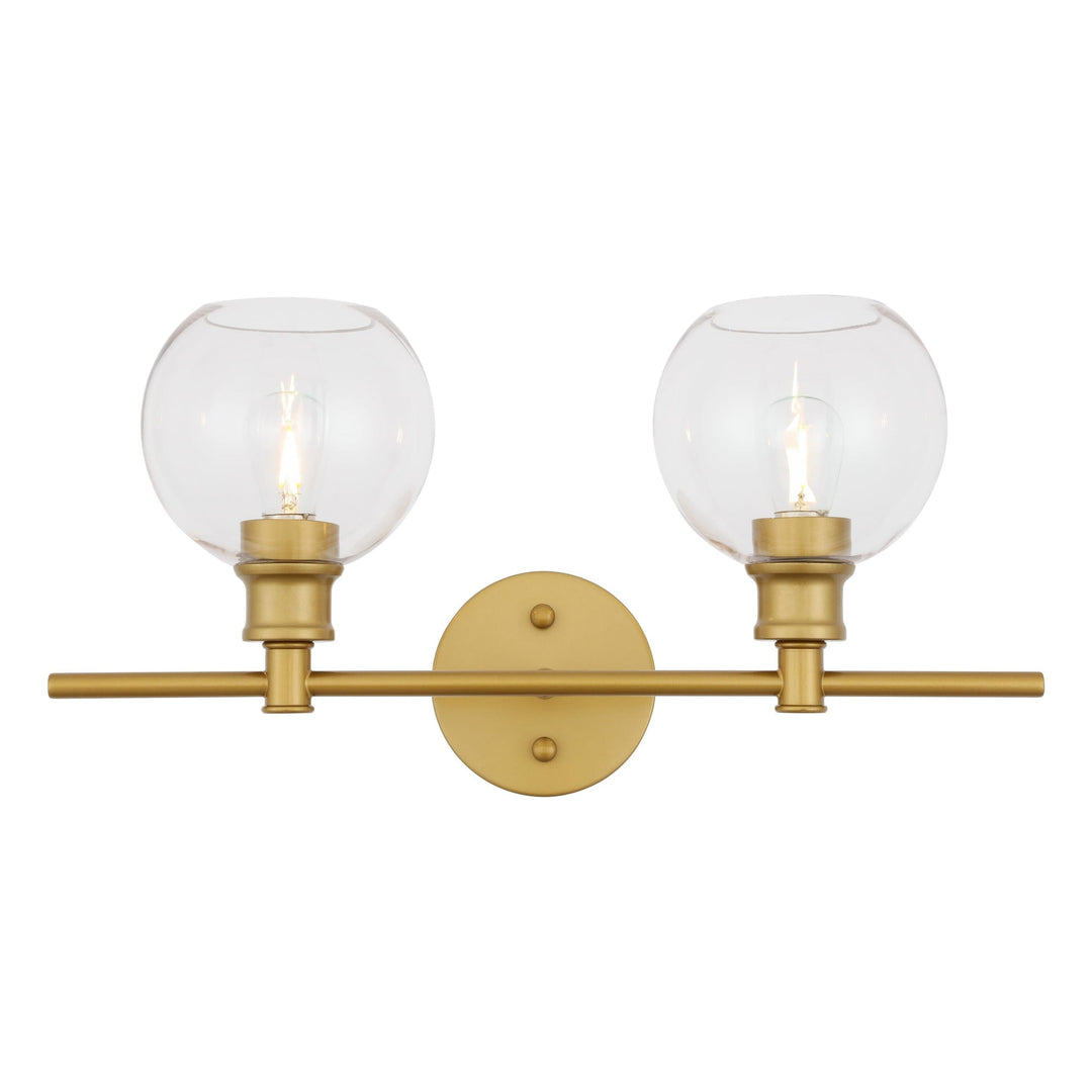 Collier Vanity Light in Brass by Living District