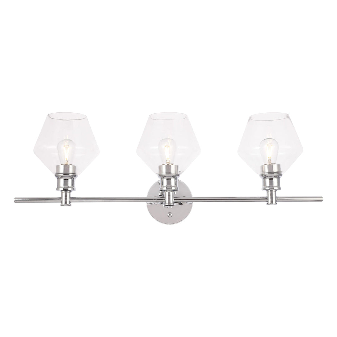 Gene Vanity Light in Chrome by Living District