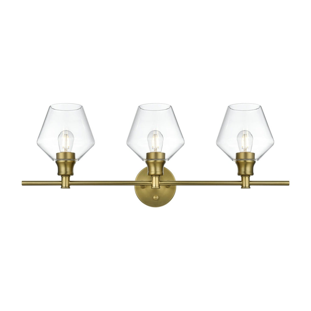 Gene Vanity Light in Satin Gold by Living District