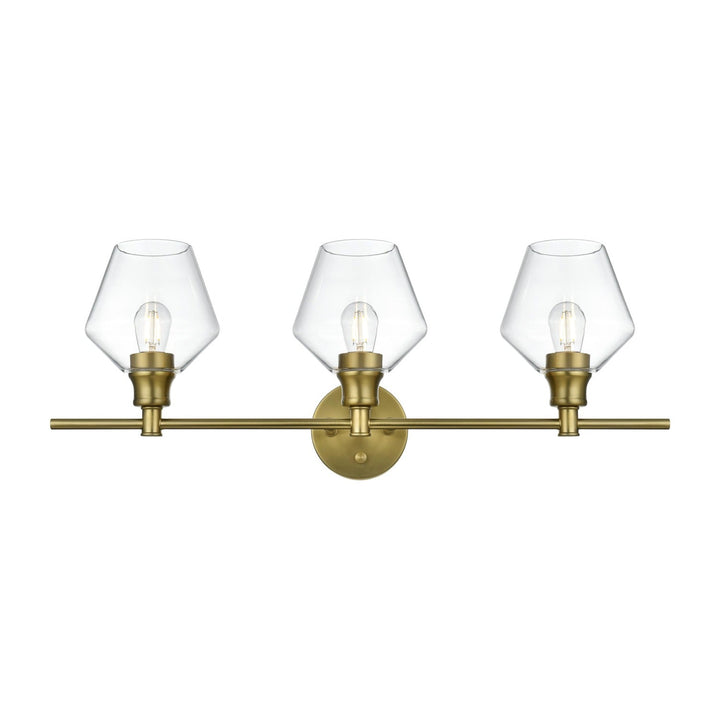 Gene Vanity Light in Satin Gold by Living District
