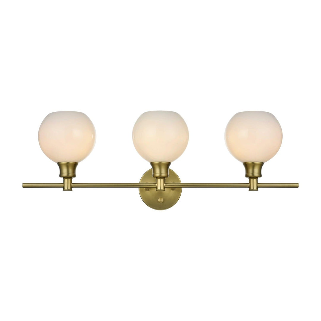 Collier Vanity Light in Satin Gold by Living District