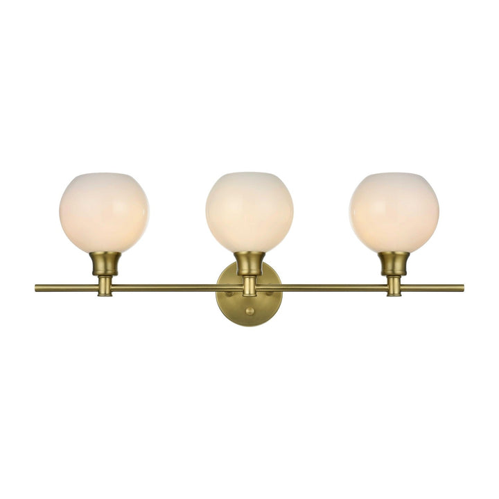 Collier Vanity Light in Satin Gold by Living District