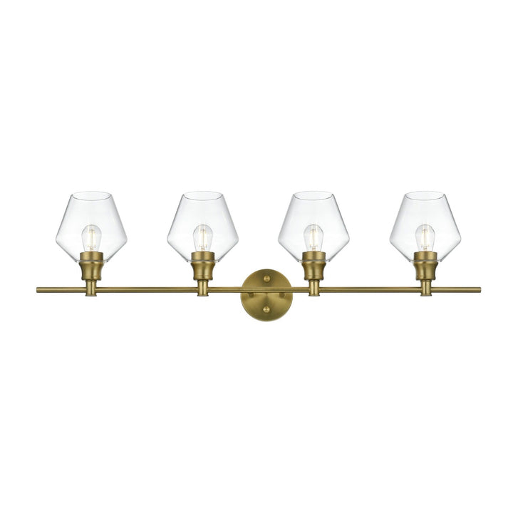 Gene Vanity Light in Satin Gold by Living District