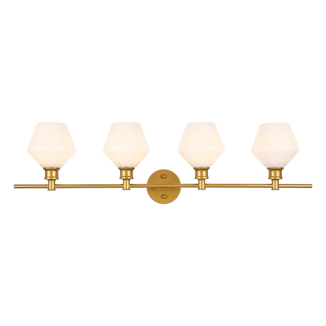 Gene Vanity Light in Brass by Living District
