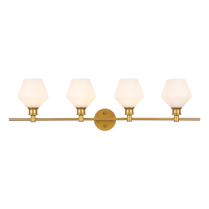 Gene Vanity Light in Brass by Living District