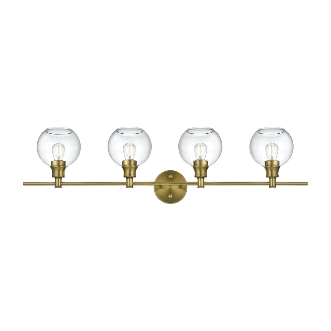 Collier Vanity Light in Satin Gold by Living District
