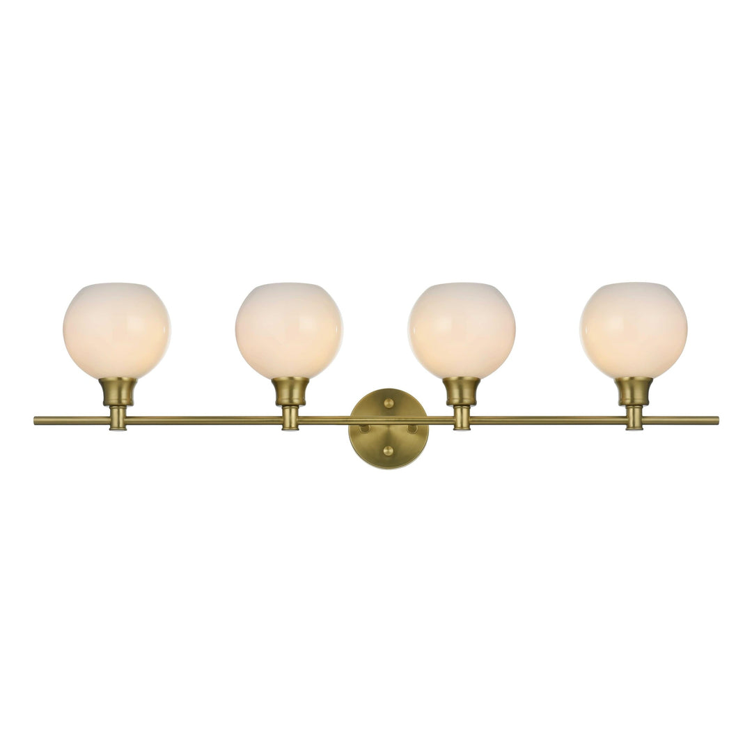Collier Vanity Light in Satin Gold by Living District